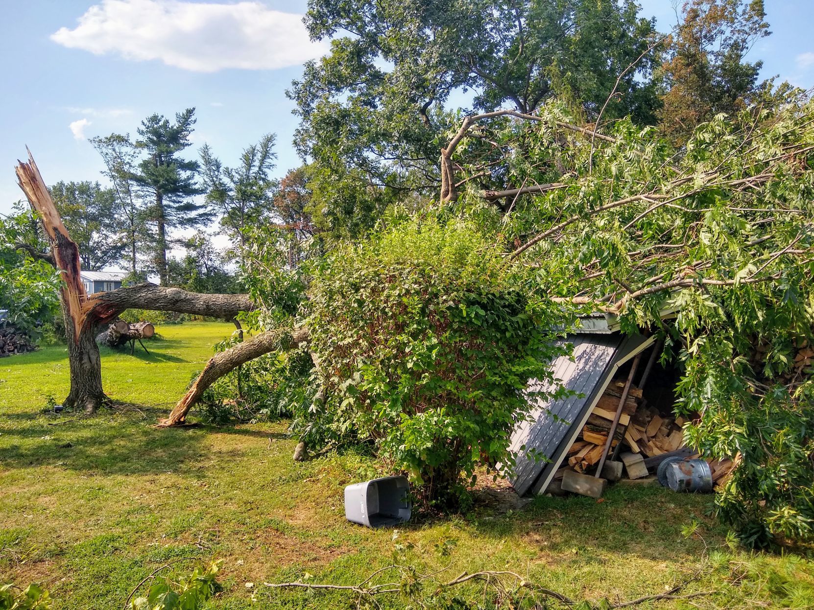 Zion Road Storm Damage